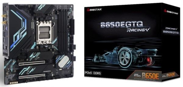 Biostar готовит материнскую плату B650EGTQ Racing формата MicroATX с парой M.2 PCIe 5.0